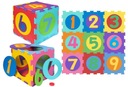 SMILY FOAM PODLAHOVÁ PODLOŽKA PUZZLE Mäkká pena ČÍSLA 9 ks. SP84502