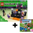 LEGO MINECRAFT ARENA ENDU SET 21242 DRAK + LEGO 21177 DARČEKOVÝ SET