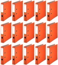 Oficio ekonomický kancelársky zakladač A4 50mm oranžový x 15