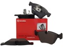 BREMBO PREDNÉ BRZDOVÉ DESTIČKY BMW 3 E90 BMW 1 E81 82 PRZ