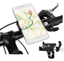 DRŽIAK NA BICYKEL na smartfón MONTOVANÝ NA RIADITEĽ BICYKLA Hliník
