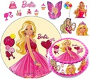 SET BARBIE TORTY + POSTAVY + TEXT