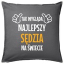 Vankúš NAJLEPŠÍ SUDCA NA SVETE 50x50 darček