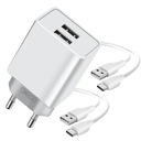 Sieťová nabíjačka USB TYPE-C + 2x kábel