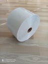 PVC pruhy Strip Curtain Fólia 200x2mm biela