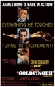 Filmový plagát James Bond Goldfinger 61x91,5 cm