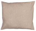 Jasiek ľanová obliečka na vankúš 40x40, prírodný zips