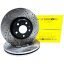 Brzdový kotúč MIKODA GT Audi A6 C6 PREDNÝ 321mm
