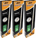 Ceruzka Bic Evolution Black HB 12ks čierna x3
