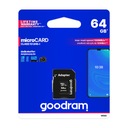 Goodram microSD 64GB pamäťová karta s SD adaptérom