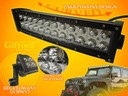 Gifford 72W CW Off Road zakrivený LED pásik 12V-24