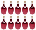 10x CONNOUSER SKLENENÉ FĽAŠE 500ml NA VÍNO S KORKOM