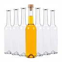 10x 350 ml sklenené fľaše Fenice na tinktúry olivového oleja