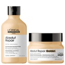 Loreal Absolut Repair set šampón zlatá maska