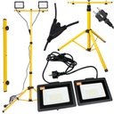 140cm statív + 2x 50W reflektor s káblom EPN015