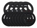 Liatinové olympijské závažie set 50mm 20kg