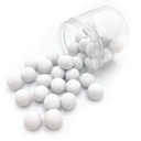 Poleva Happy Pearls Čokoládové guličky XXL Biela 120