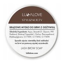 LULLALOVE Hnedé mydlo na úpravu obočia x Stylizations, kondicionér 30ml