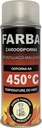 HANSA TEPLOTOLNÝ LAK 400ml/450°C ČÍR