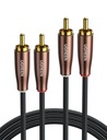 UGREEN Kábel 2x RCA na 2xRCA 2m cinch-cinch oplet