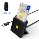USB-C čítačka kariet vodiča pre telefón s PROGRAM