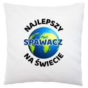Najlepší zvárač na svete Biely vankúš