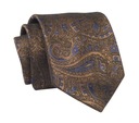 Hnedá a námornícka klasická kravata 7 cm ALTIES