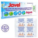 JAVEL tablety na čistenie vody DEZINFEKCIA na 20L