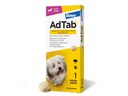 AdTab 112 mg DOG 2,5-5,5 kg tableta na blchy, kliešte
