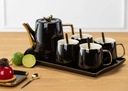 Kávový servisný čajový set ako glamour darček