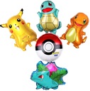 POKEMON GO PIKACHU NARODENINOVÉ BALÓNY HEL 5 ks