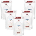 Dove Fine Silk náplň do tekutého mydla Set 500mlx5