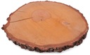 Drevený plátok, kotúč, drevené plátky 33-38 cm