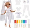 Bábika Rainbow High Color & Create Fashion DIY so zelenými očami