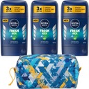 Tyčinka proti poteniu NIVEA MEN Fresh Kick *3
