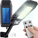 LED SOLAR LAMPA 600W S POHYBOVÝM A SÚMRAKOVÝM SENZOROM VONKAJŠÍ + DIAĽKOVÉ OVLÁDANIE