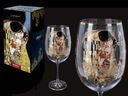 Pohár na víno - G. Klimt, The Kiss (CARMANI)