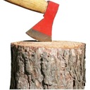Peň na štiepanie dreva