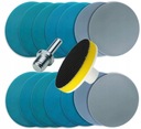SET VODA PAPIEROVÉ DISKY NA VELCRO 75 P800-3000 + DISK.