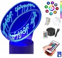 Stolná lampa Hobbit Ring 16 LED PLEXIDO