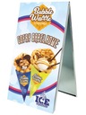 Reklamná tabuľa BUBBLE Waffles 100x50cm