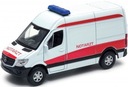 WELLY Model MERCEDES-BENZ SPRINTER Ambulancia 1:34