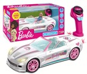 BARBIE Auto R/C Diaľkovo ovládaný biely kabriolet