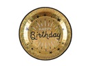 Narodeninové taniere Happy Birthday 22,5 cm 10 ks