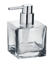 Kubický sklenený dávkovač mydla 280 ml WENKO