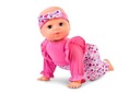 Bábika Natália, lezúce bábätko, 32 cm, ružová