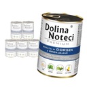 Dolina Noteci Mokré krmivo pre psov bohaté na tresku s brokolicou 6x400g