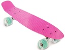 Ružový LED skateboard pre deti PLAYGROUND