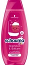 SCHAUMA KIDS VYŽIVUJÚCI ŠAMPÓN PRE SUCHÉ VLASY PRE DETI RASPBERRY 400ml