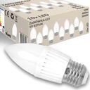 10x ENERGETICKÁ LED ŽIAROVKA ZÁVIT C37 E27 10W 800lm 3000K TEPLÁ BIELA